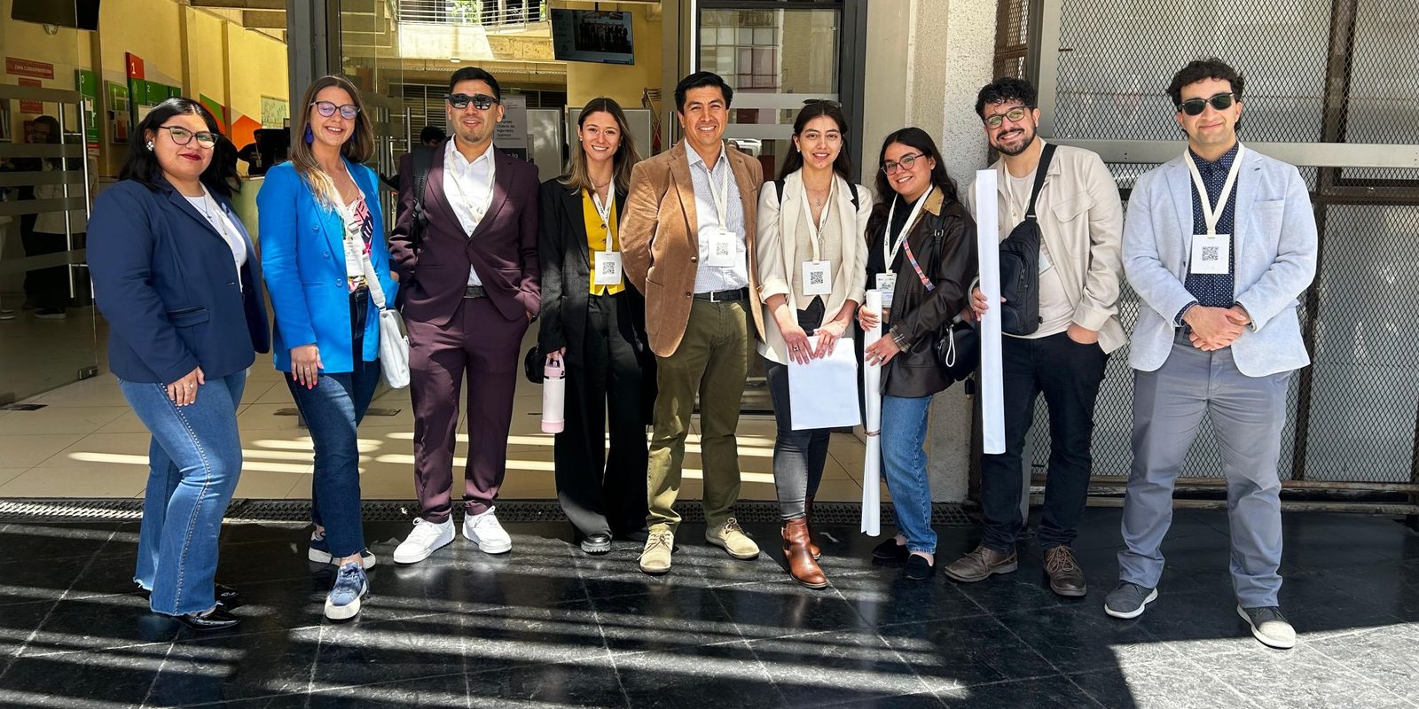 El equipo de G-Tech en el XXII Congreso Chileno de Ingeniería Química
